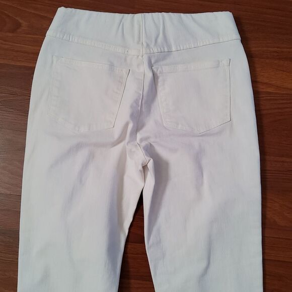 NWOT Soft Surroundings The Ultimate Pull On Ankle High Waist Leggings XS White - Picture 4 of 12